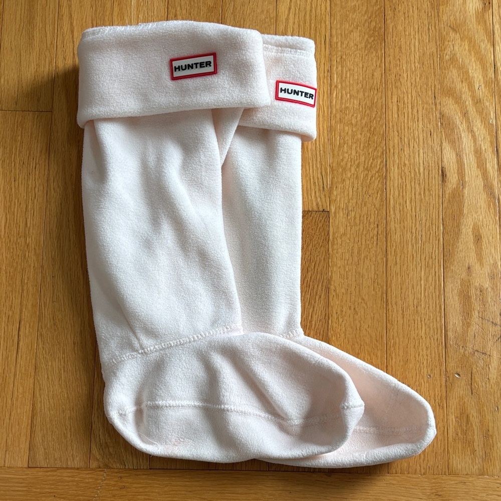 Hunter Cream Fleece Boot Liners